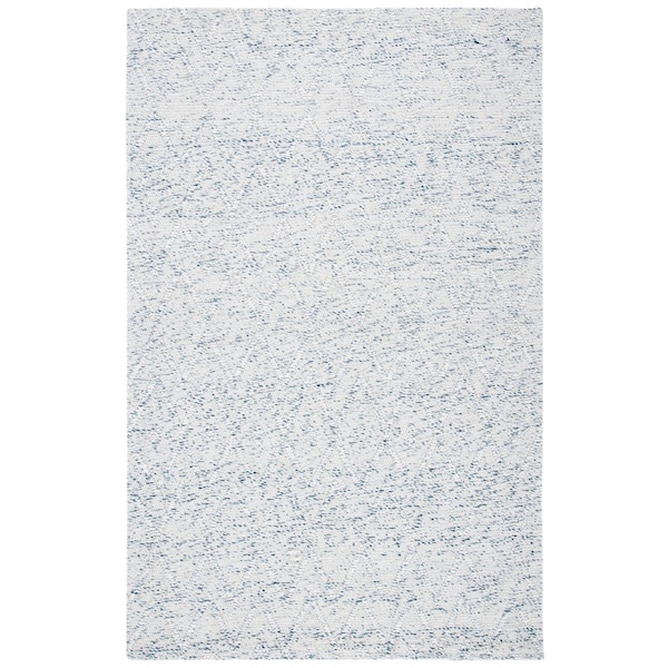 Safavieh 3 x 5 ft. Marbella Hand Knotted Rectangle Area Rug Blue & Ivory MRB302M-3 - main